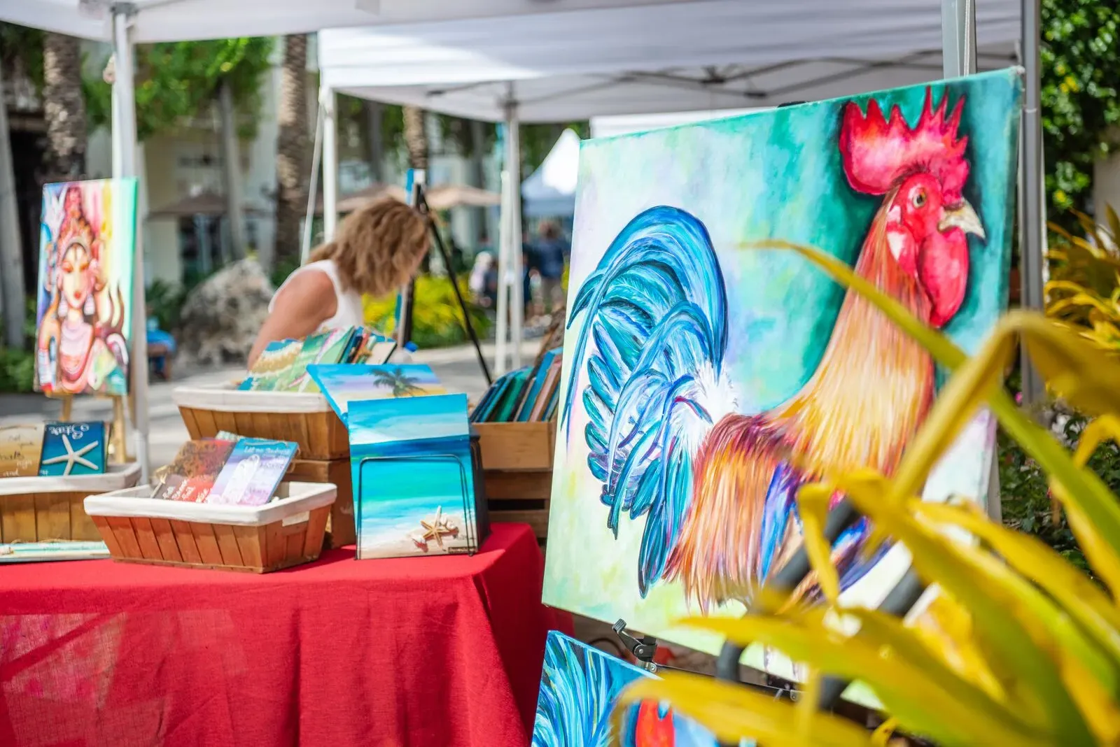 Farmer's Market - Rooster Art